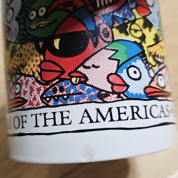 New Orleans LA Aquarium of the Americas Colorful Fish Coffee Mug Cup Collectible - Picture 6 of 6